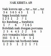 Lirik Lagu Naik Kereta Api Versi Bahasa Inggris